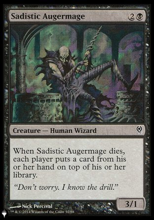 Sadistic Augermage [The List] | Galaxy Games LLC