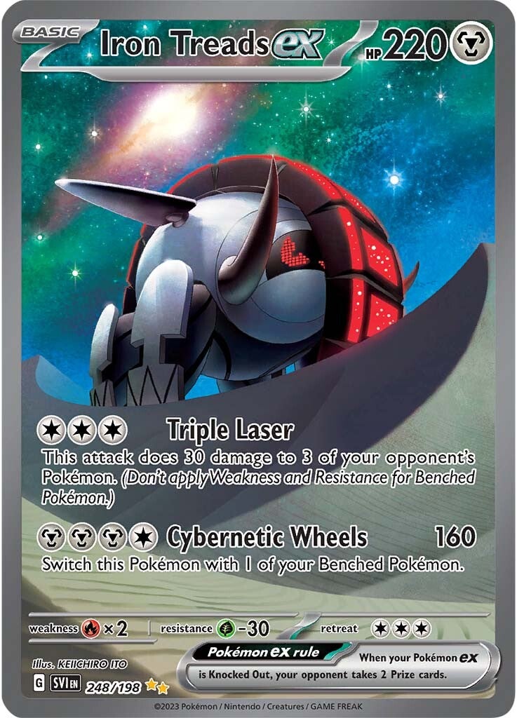 Iron Treads ex (248/198) [Scarlet & Violet: Base Set] | Galaxy Games LLC