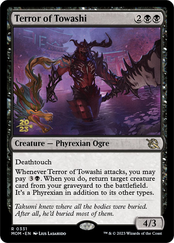 Terror of Towashi [March of the Machine Prerelease Promos] | Galaxy Games LLC