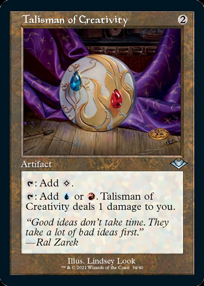 Talisman of Creativity (Retro) [Modern Horizons] | Galaxy Games LLC