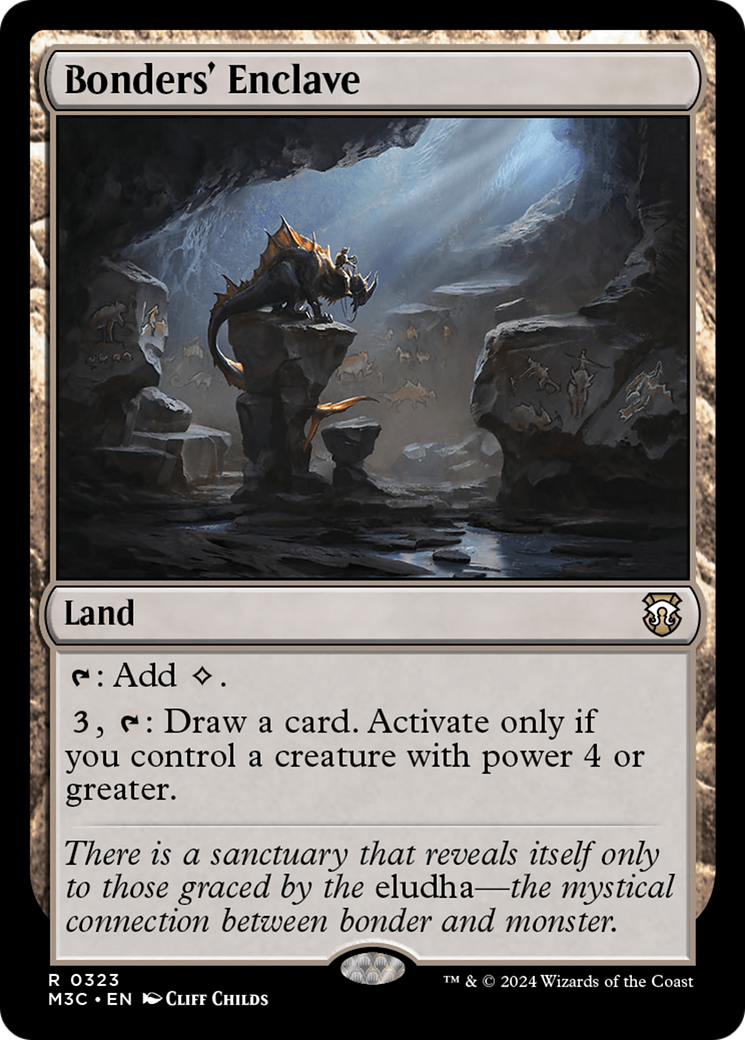 Bonders' Enclave (Ripple Foil) [Modern Horizons 3 Commander] | Galaxy Games LLC