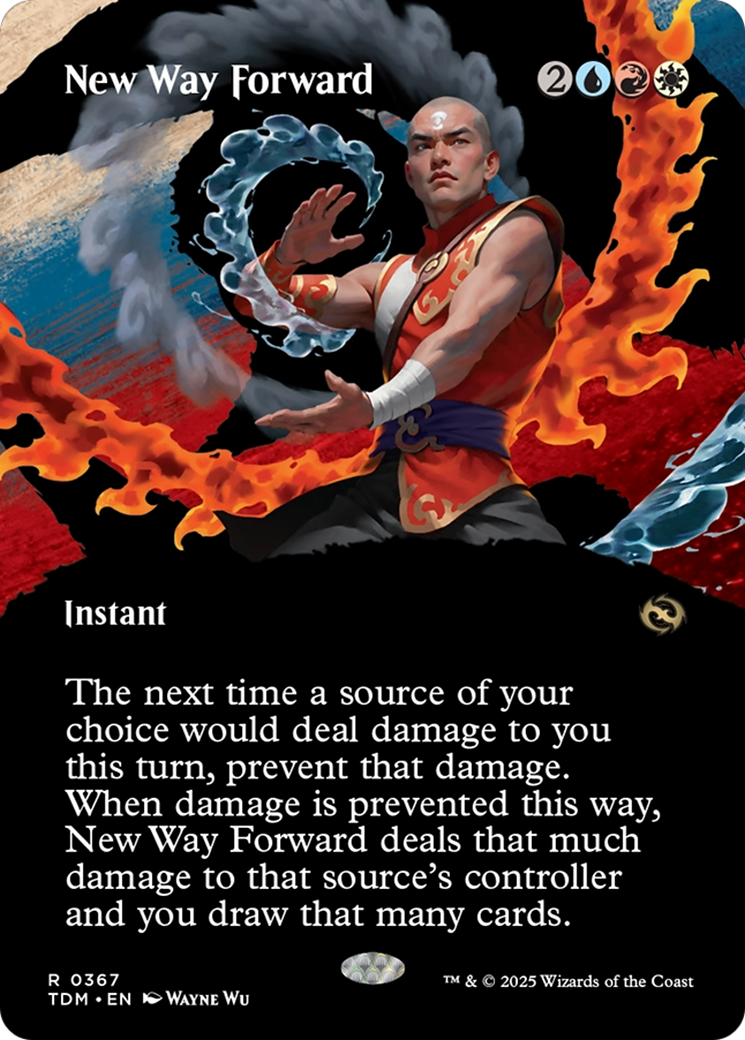New Way Forward (Borderless) [Tarkir: Dragonstorm] | Galaxy Games LLC