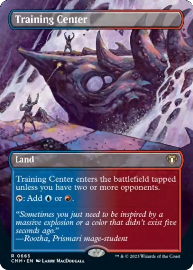 Training Center (Borderless Alternate Art) [Commander Masters] | Galaxy Games LLC