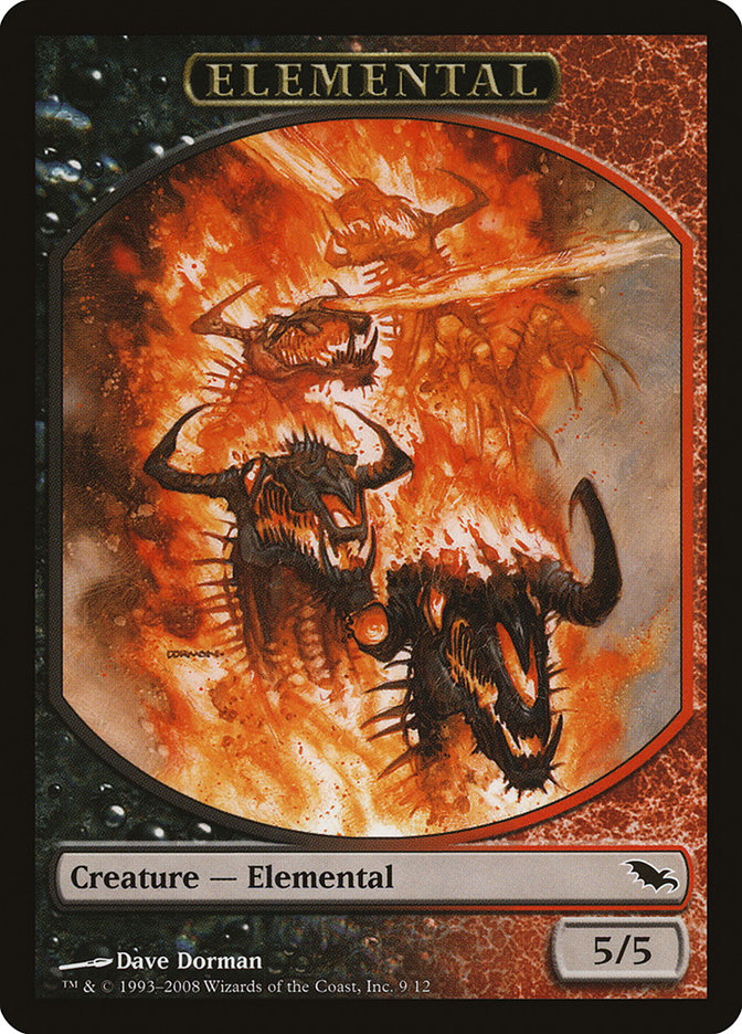 Elemental Token (9/12) [Shadowmoor Tokens] | Galaxy Games LLC