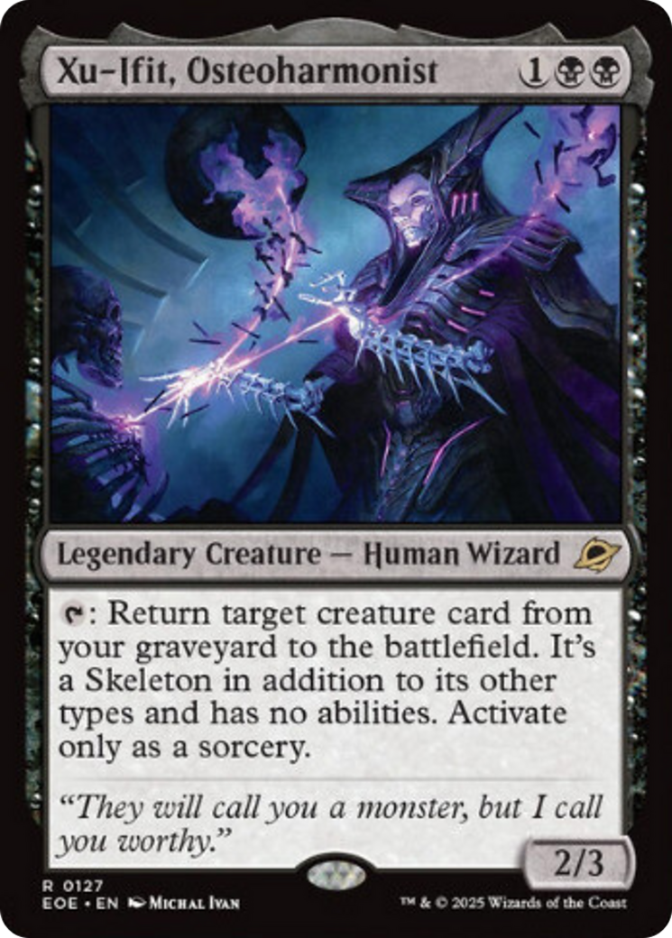 Xu-Ifit, Osteoharmonist [Edge of Eternities] | Galaxy Games LLC