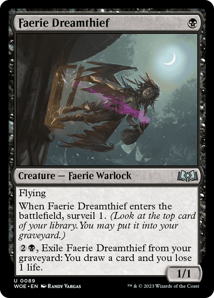 Faerie Dreamthief [Wilds of Eldraine] | Galaxy Games LLC