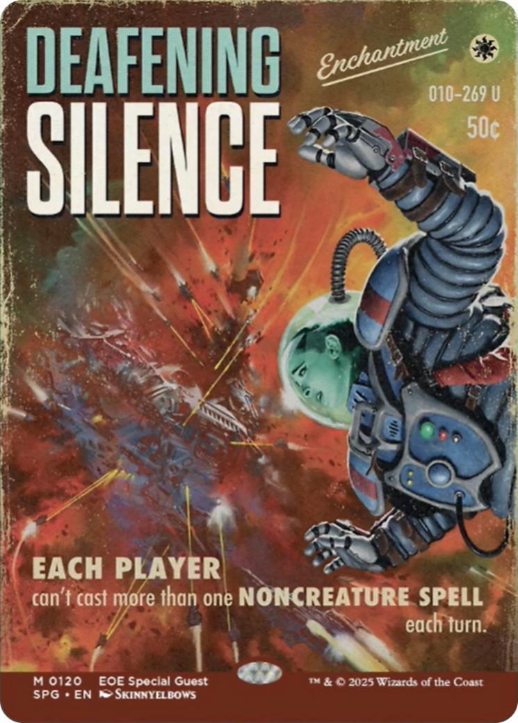 Deafening Silence (Showcase) [Edge of Eternities Special Guests] | Galaxy Games LLC