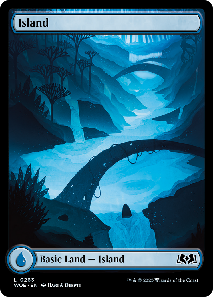 Island (263) (Full-Art) [Wilds of Eldraine] | Galaxy Games LLC