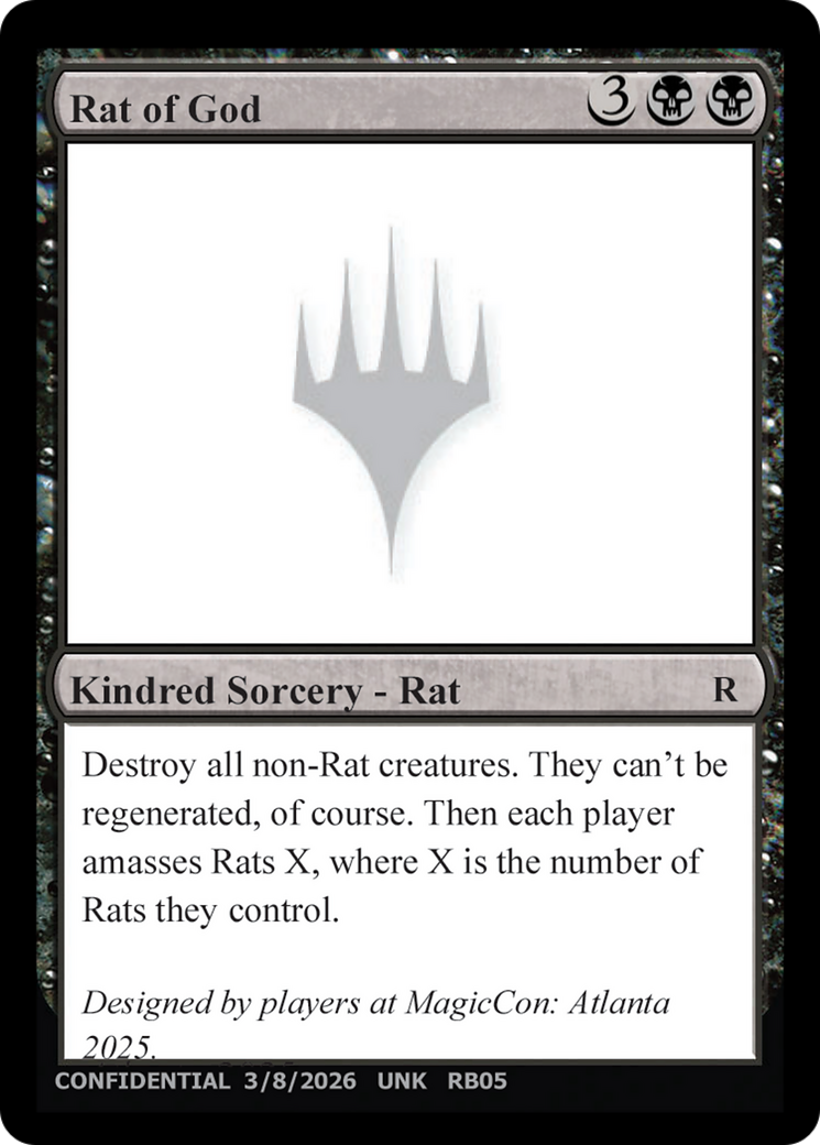 Rat of God [Unknown Event] | Galaxy Games LLC