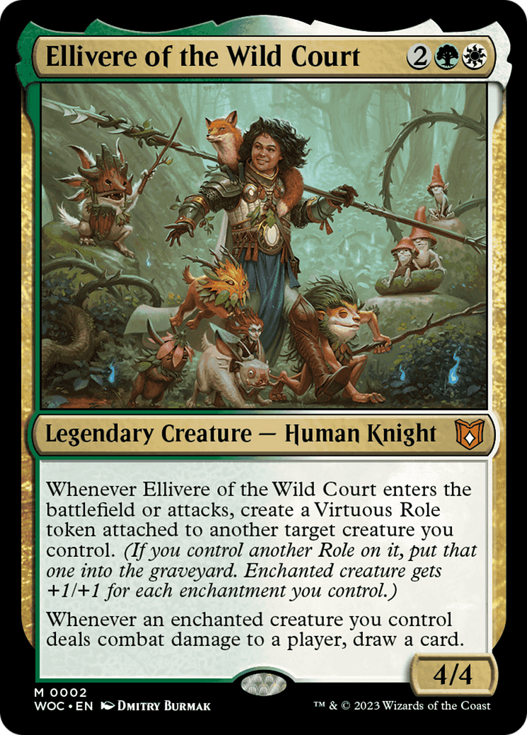 Ellivere of the Wild Court [Wilds of Eldraine Commander] | Galaxy Games LLC