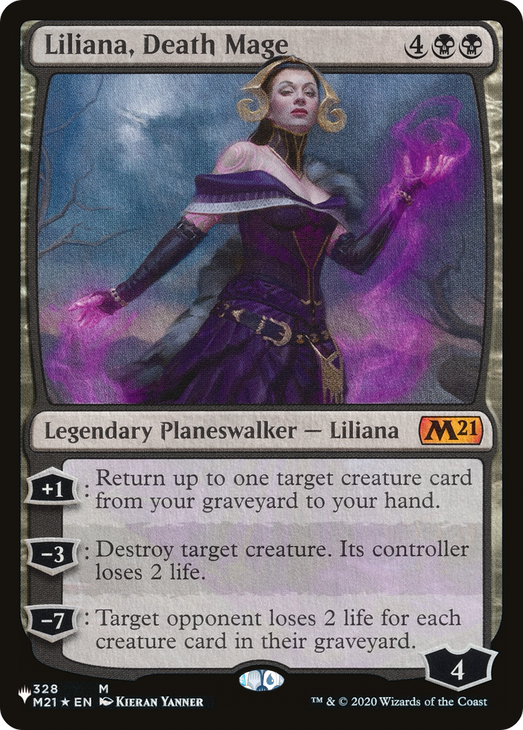 Liliana, Death Mage [The List] | Galaxy Games LLC