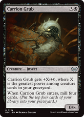 Carrion Grub [Duskmourn: House of Horror Commander] | Galaxy Games LLC