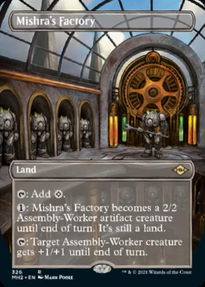 Mishra's Factory (Borderless Alternate Art) [Modern Horizons 2] | Galaxy Games LLC