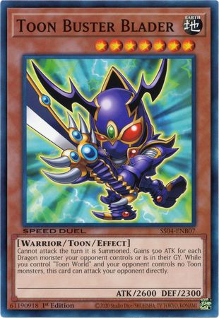 Toon Buster Blader [SS04-ENB07] Common | Galaxy Games LLC