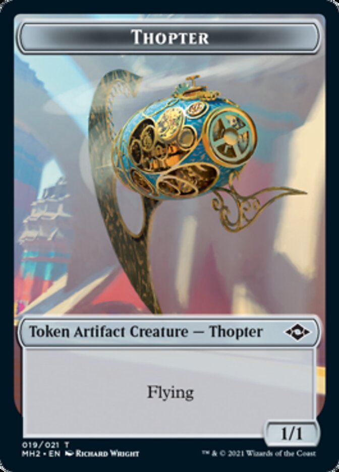Thopter // Zombie Army Double-Sided Token [Modern Horizons 2 Tokens] | Galaxy Games LLC