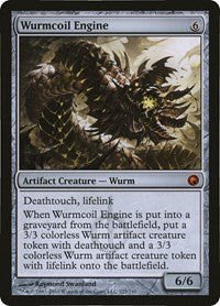 Wurmcoil Engine (Scars of Mirrodin) [Oversize Cards] | Galaxy Games LLC