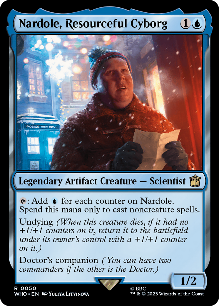 Nardole, Resourceful Cyborg [Doctor Who] | Galaxy Games LLC