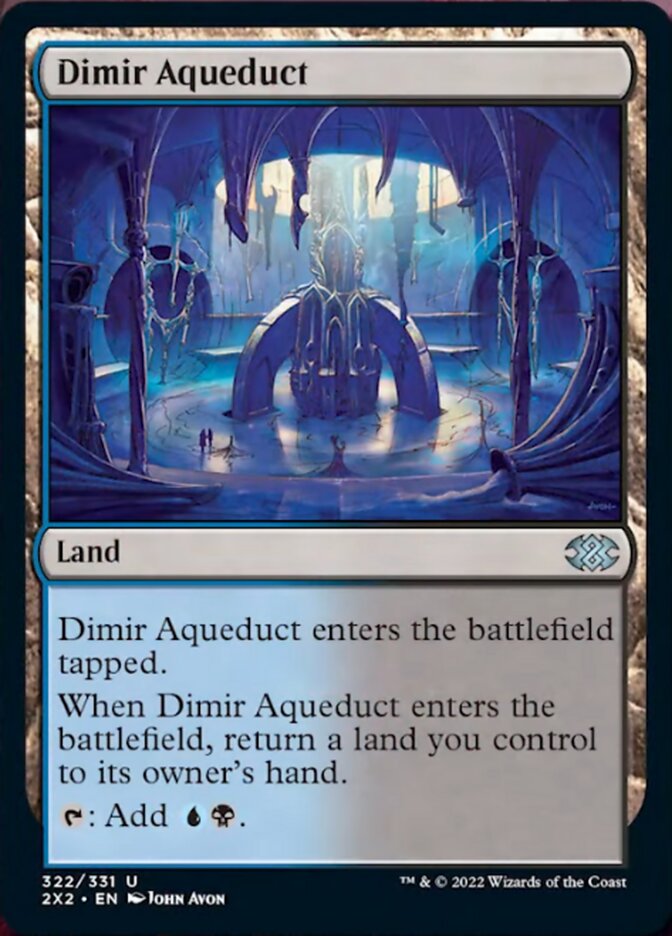 Dimir Aqueduct [Double Masters 2022] | Galaxy Games LLC