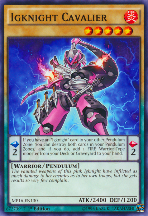 Igknight Cavalier [MP16-EN130] Common | Galaxy Games LLC