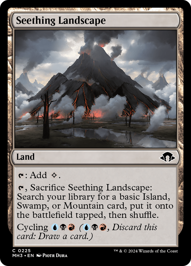 Seething Landscape [Modern Horizons 3] | Galaxy Games LLC