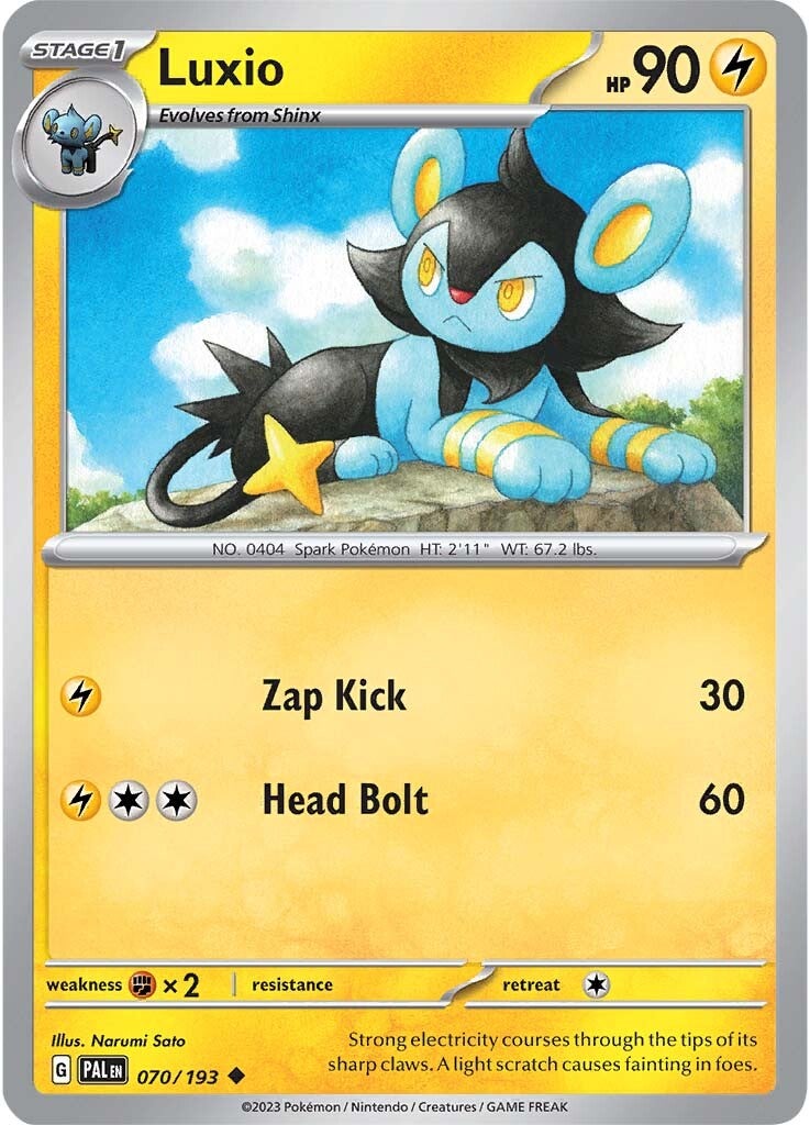 Luxio (070/193) [Scarlet & Violet: Paldea Evolved] | Galaxy Games LLC