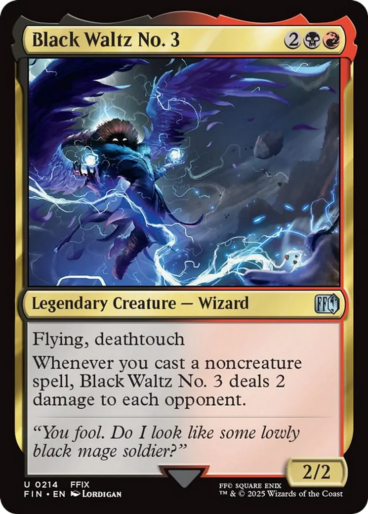 Black Waltz No. 3 [FINAL FANTASY] | Galaxy Games LLC