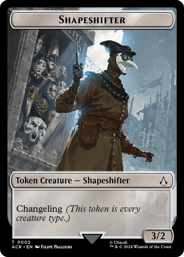 Shapeshifter Token [Assassin's Creed Tokens] | Galaxy Games LLC