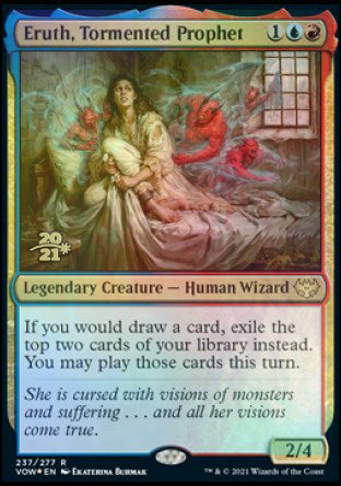 Eruth, Tormented Prophet [Innistrad: Crimson Vow Prerelease Promos] | Galaxy Games LLC