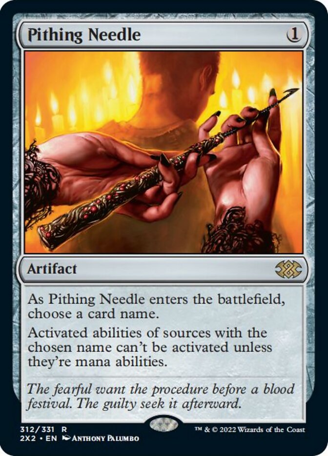 Pithing Needle [Double Masters 2022] | Galaxy Games LLC