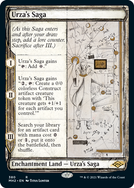 Urza's Saga (Sketch) [Modern Horizons 2] | Galaxy Games LLC