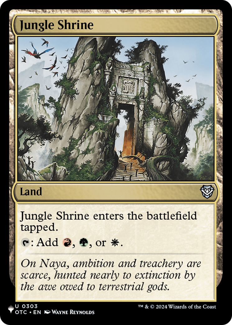 Jungle Shrine (OTC) [The List] | Galaxy Games LLC