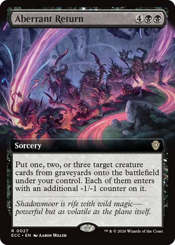 Aberrant Return (Extended Art) [Lorwyn Eclipsed Commander] | Galaxy Games LLC