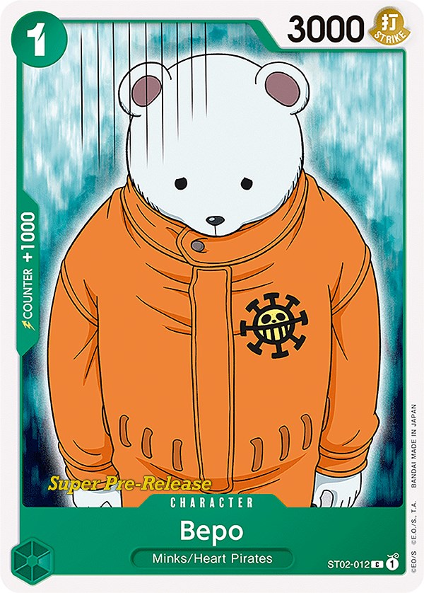 Bepo [Super Pre-Release Starter Deck: Worst Generation] | Galaxy Games LLC