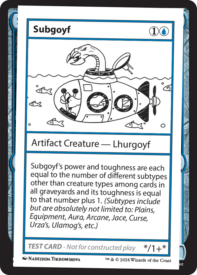 Subgoyf [Mystery Booster 2 Playtest Cards] | Galaxy Games LLC