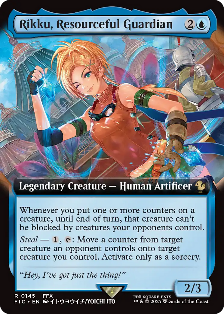 Rikku, Resourceful Guardian (Extended Art) [FINAL FANTASY Commander] | Galaxy Games LLC