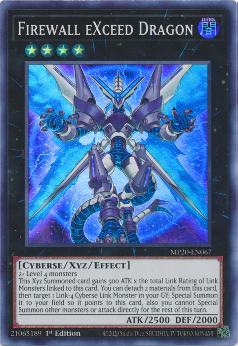 Firewall eXceed Dragon [MP20-EN067] Super Rare | Galaxy Games LLC