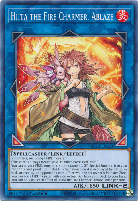 Hiita the Fire Charmer, Ablaze [MP20-EN024] Common | Galaxy Games LLC