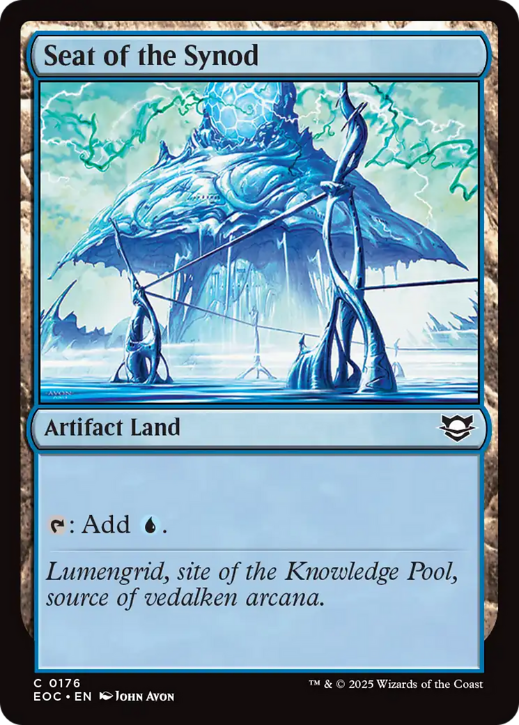 Seat of the Synod [Edge of Eternities Commander] | Galaxy Games LLC