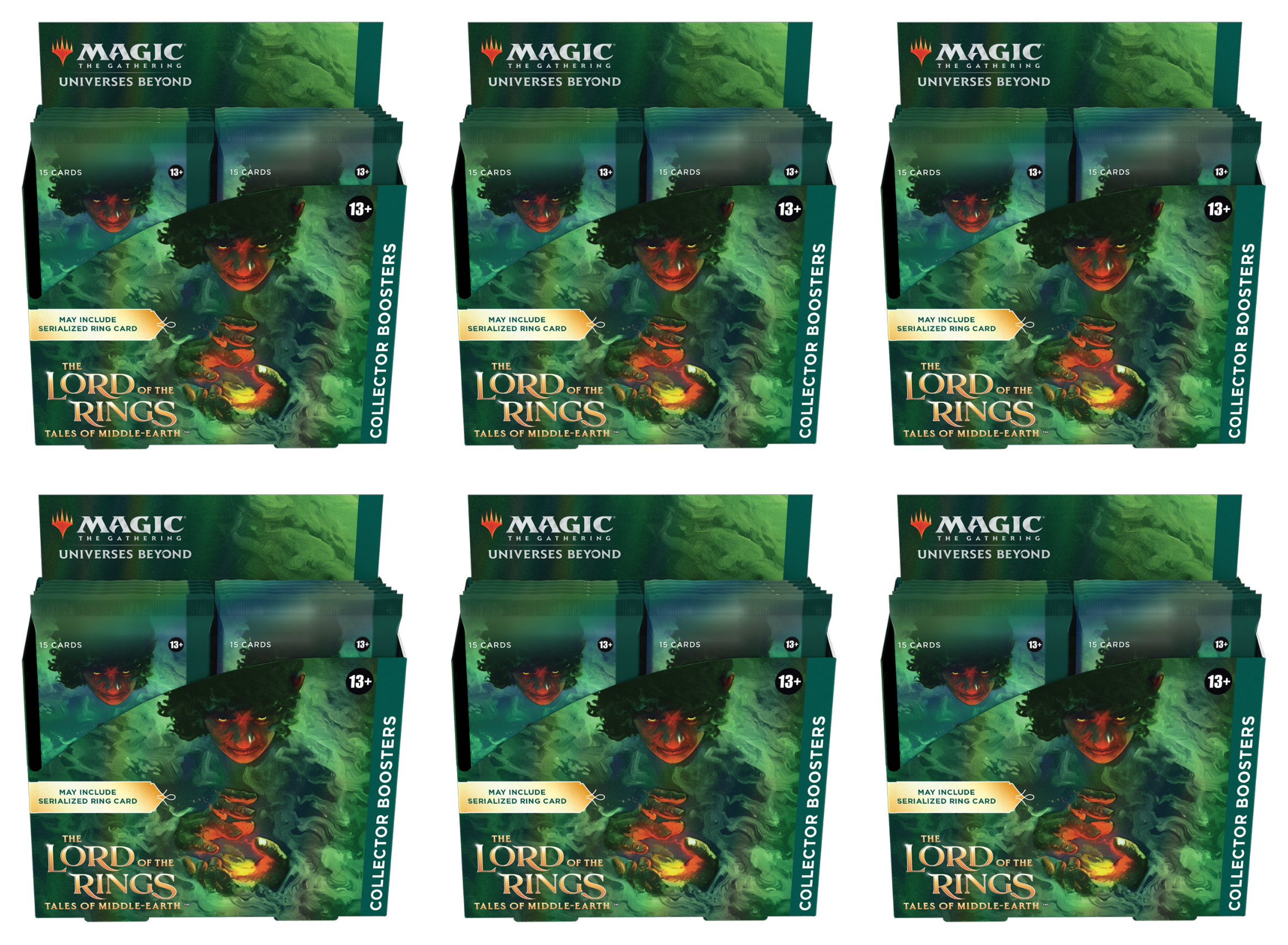 The Lord of the Rings: Tales of Middle-earth - Collector Booster Case | Galaxy Games LLC