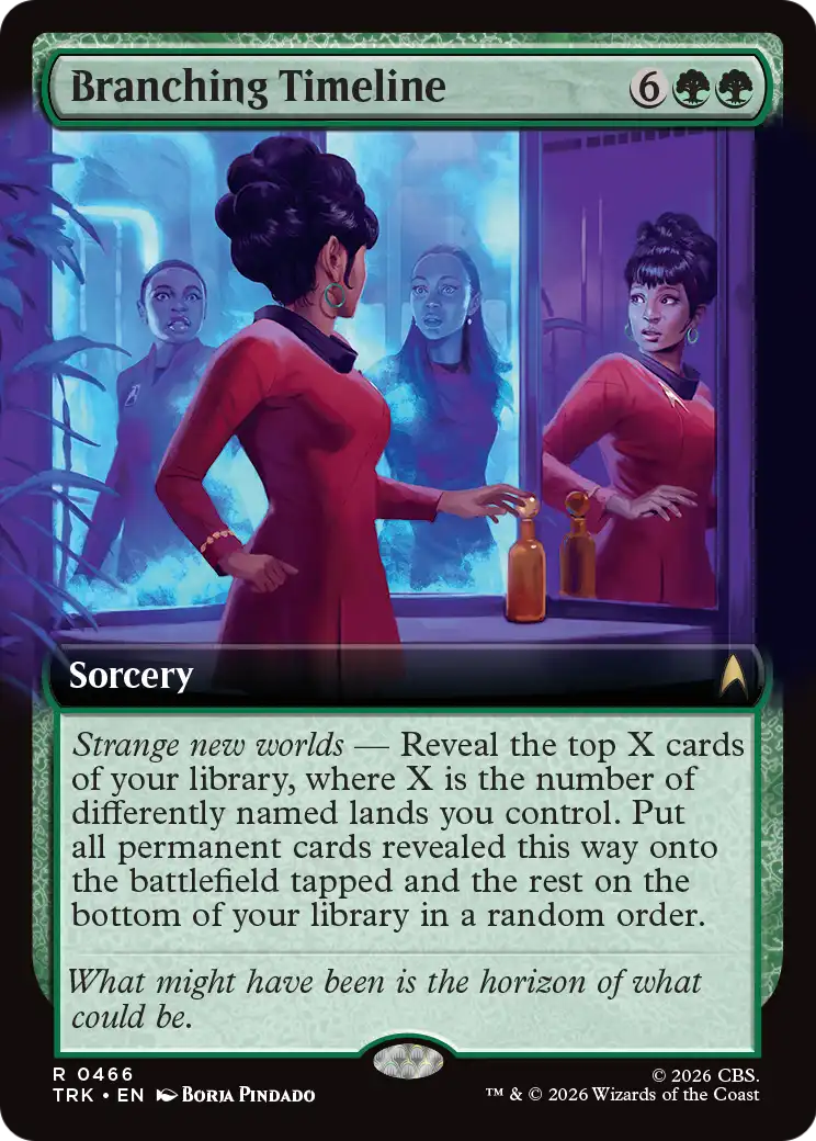 Branching Timeline (Extended Art) [Star Trek] | Galaxy Games LLC