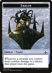 Vraska Emblem // Human Double-Sided Token [Challenger Decks 2020 Tokens] | Galaxy Games LLC