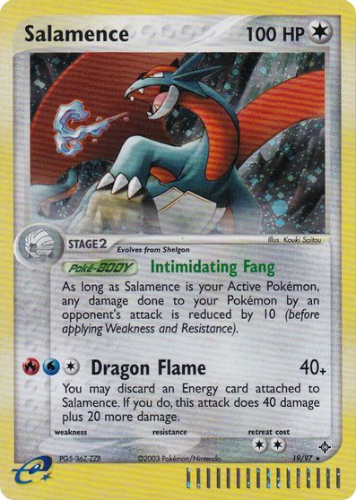 Salamence (19/97) (League Promo 2004) [League & Championship Cards] | Galaxy Games LLC