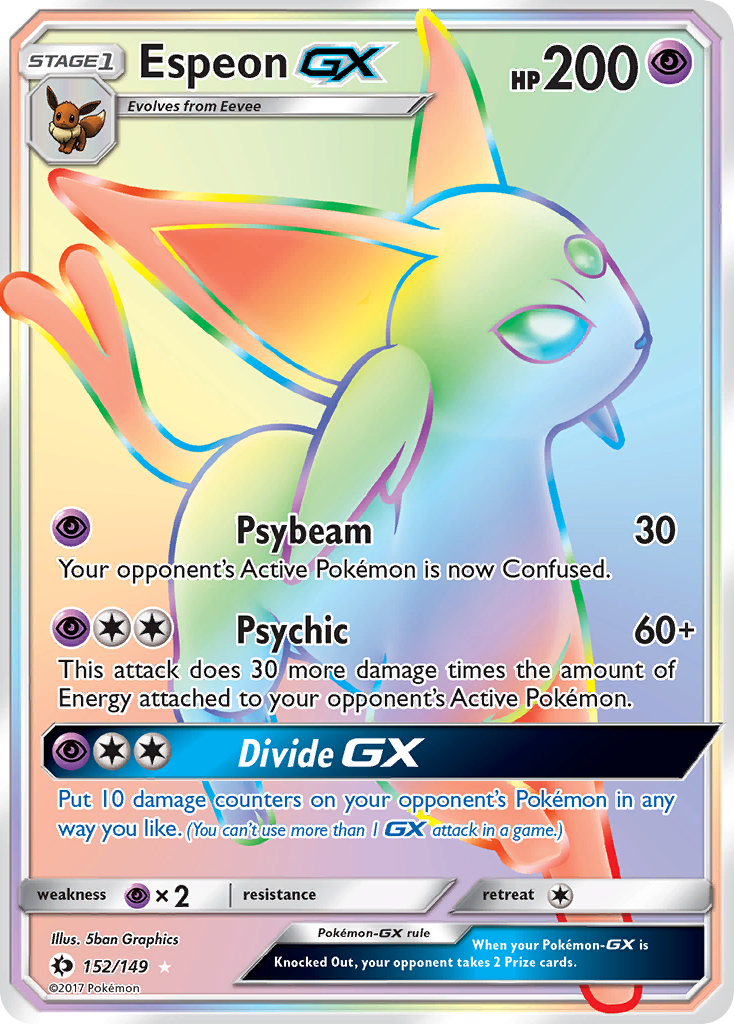 Espeon GX (152/149) [Sun & Moon: Base Set] | Galaxy Games LLC