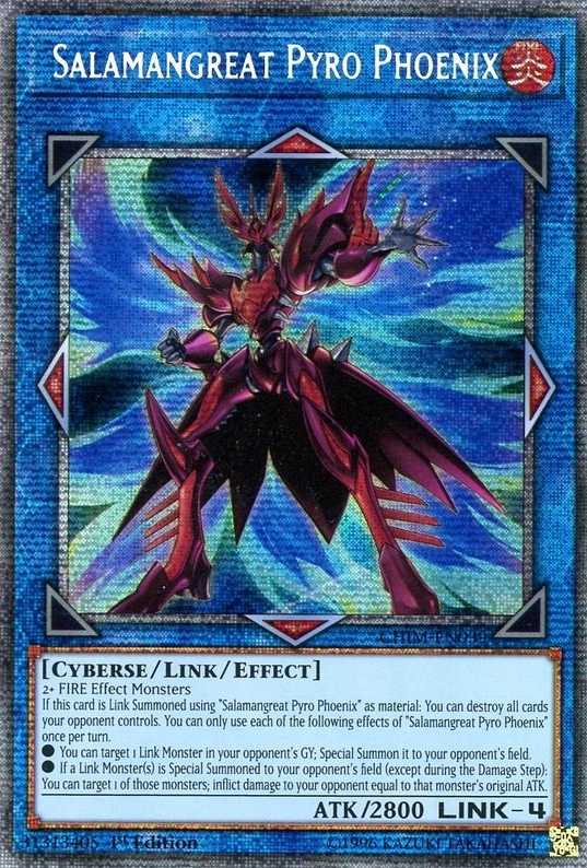 Salamangreat Pyro Phoenix (Starlight Rare) [CHIM-EN039] Starlight Rare | Galaxy Games LLC