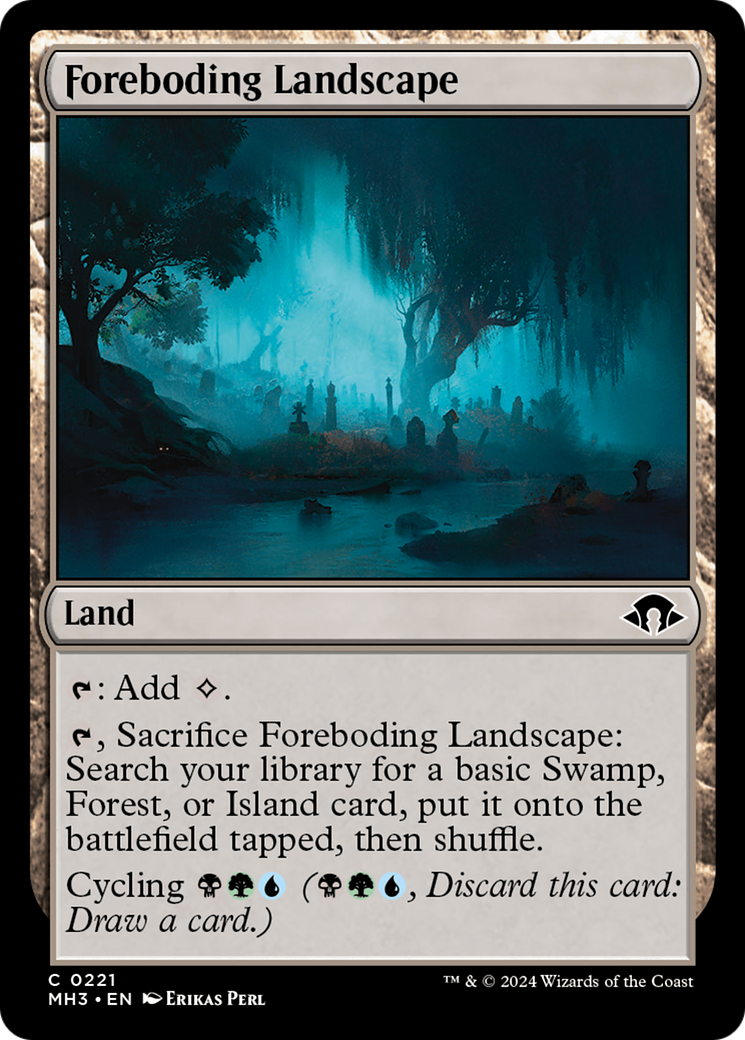 Foreboding Landscape [Modern Horizons 3] | Galaxy Games LLC
