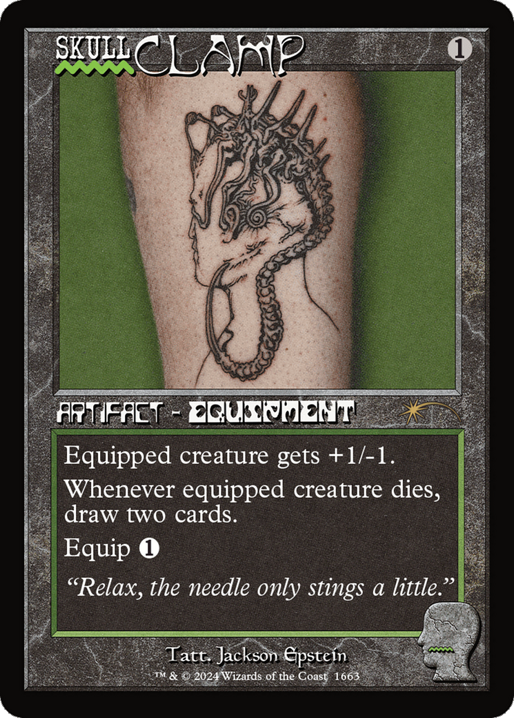 Skullclamp [Secret Lair Drop Series] | Galaxy Games LLC