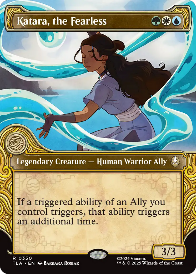 Katara, the Fearless (Showcase) [Avatar: The Last Airbender] | Galaxy Games LLC