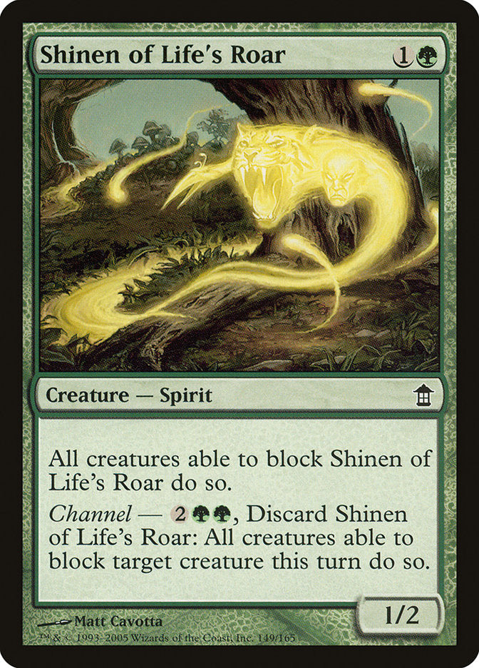 Shinen of Life's Roar [Saviors of Kamigawa] | Galaxy Games LLC