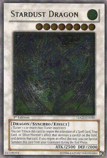 Stardust Dragon [TDGS-EN040] Ultimate Rare | Galaxy Games LLC