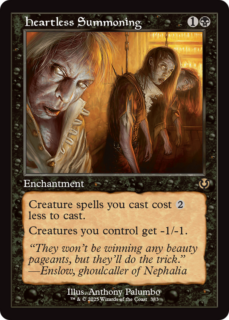 Heartless Summoning (Retro Frame) [Innistrad Remastered] | Galaxy Games LLC